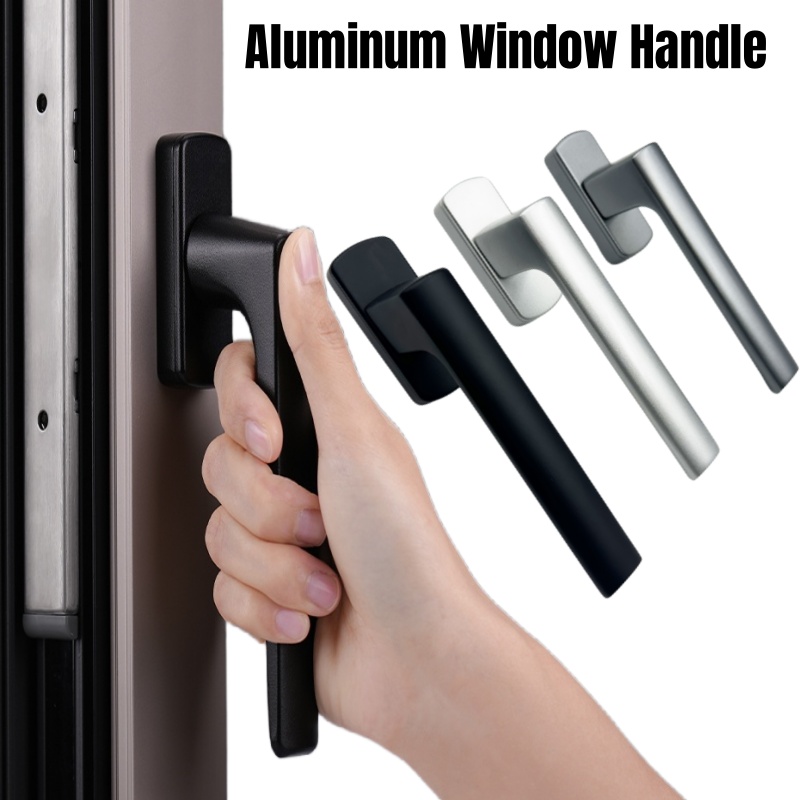 Furniture Hardware Supply - مقبض خارجي مسطح من سبائك الألومنيوم
