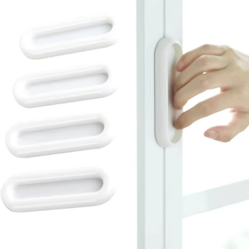 Furniture Hardware China - 4 قطع مقابض أبواب بيضاوية ذاتية