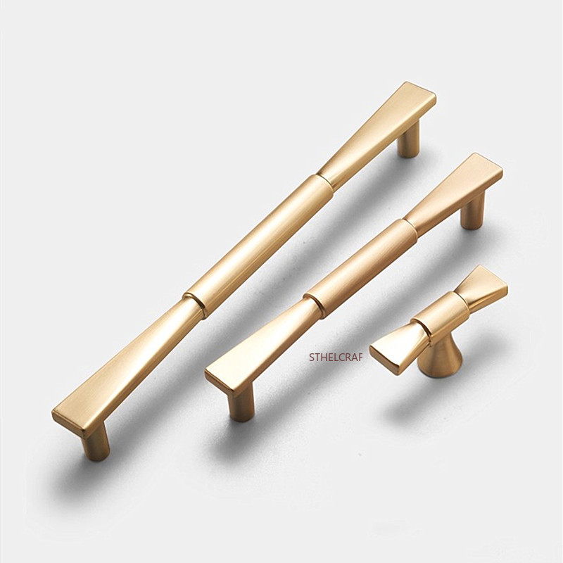 Furniture Hardware High End - 1 قطعة المطبخ الأوروبي مقابض للخزانة