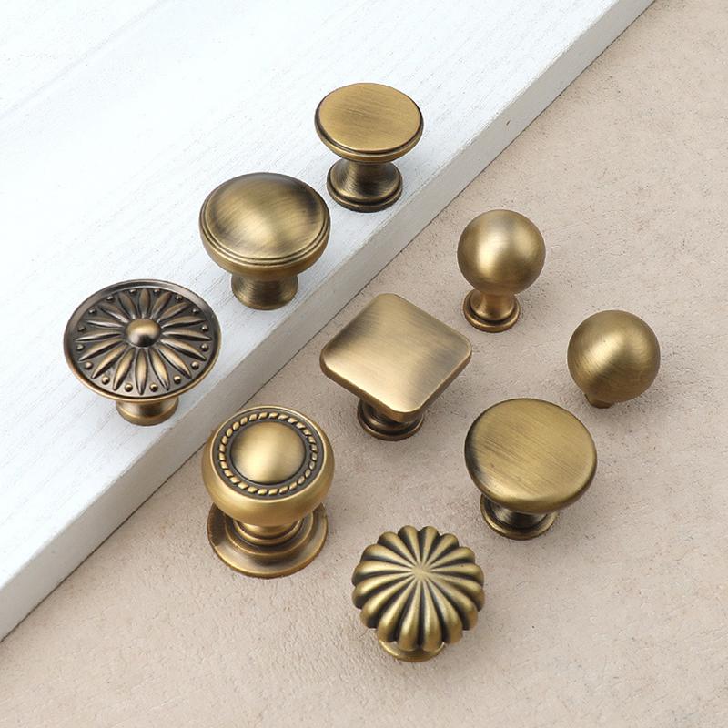 مقابض أثاث نحاسية بتصميم فرنسي - مراجعة Furniture Hardware China وسعره