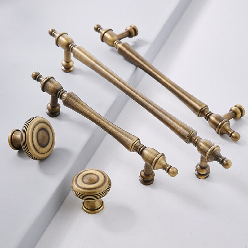 النحاس مقبض كابينة الصينية الر - مراجعة Furniture Hardware High End وسعره