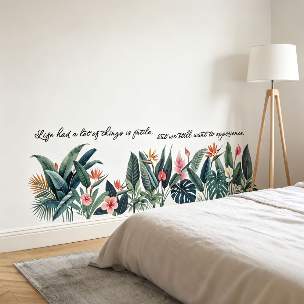 ملصقات جدارية بأوراق استوائية، - مراجعة Furniture Paradise & Hardware Ghaziabad Photos وسعره