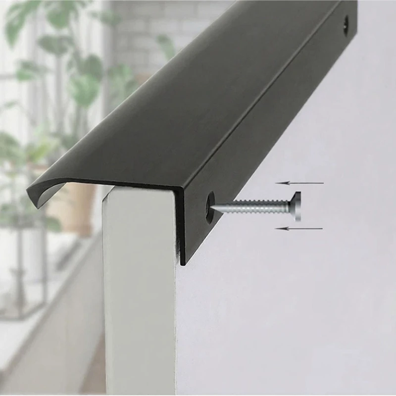 مقابض خزائن غير مرئية بتصميم ب - مراجعة Furniture Hardware High End وسعره