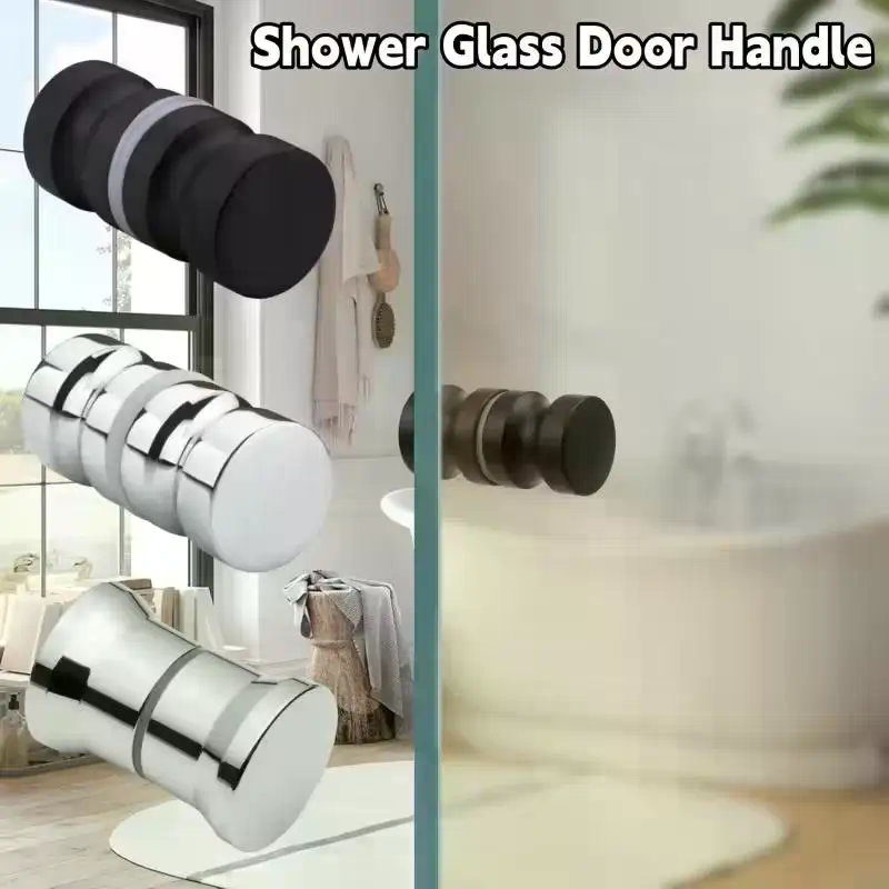 مقبض أنيق لأبواب الدش الزجاجية - مراجعة Furniture Hardware Supply وسعره