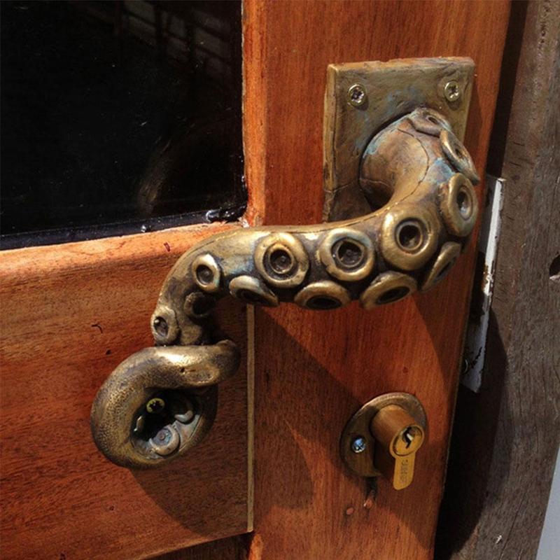 خمر الأخطبوط مقبض الباب الحيوا - مراجعة Furniture Hardware China وسعره