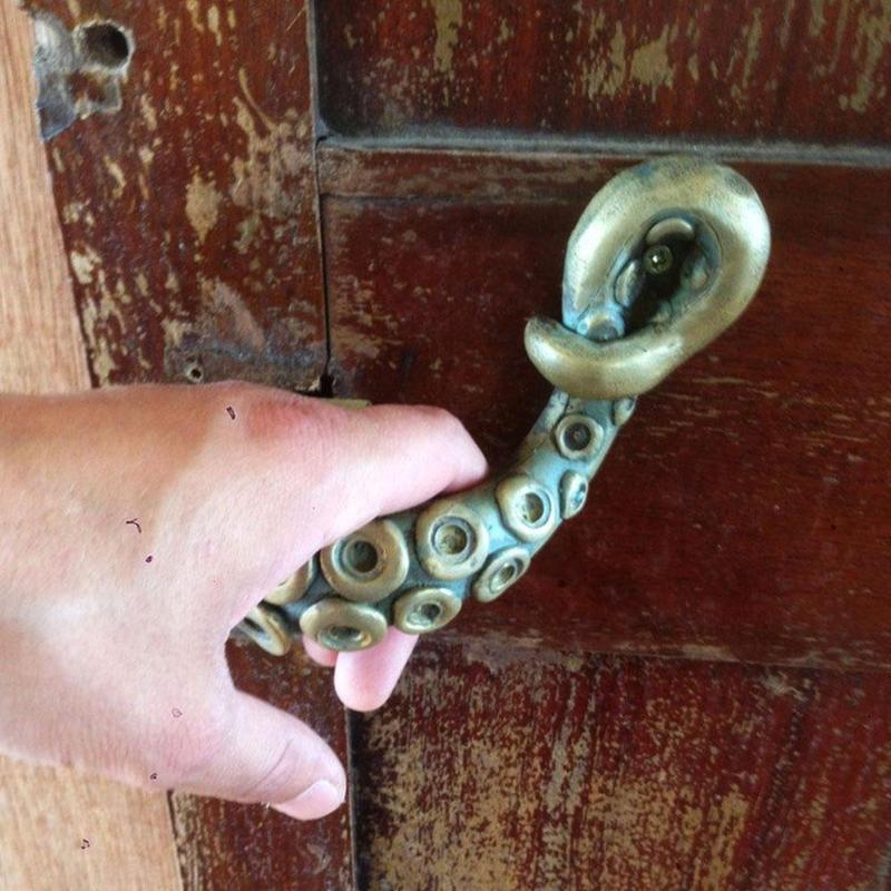 خمر الأخطبوط مقبض الباب الحيوا - مراجعة Furniture Hardware China وسعره