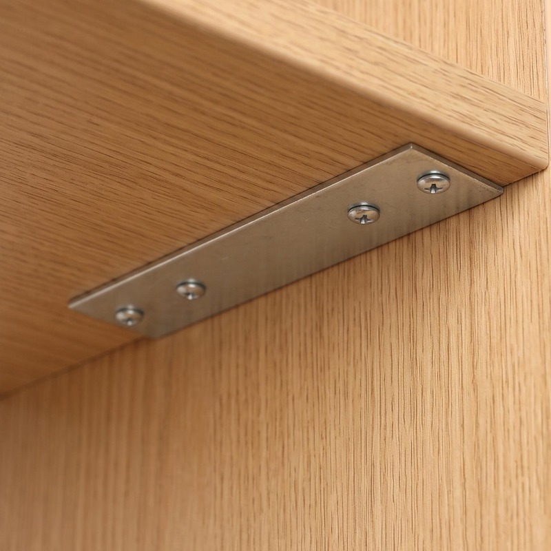6/1 قطعة دعامات تثبيت معدنية ش - مراجعة Furniture Hardware Supply وسعره