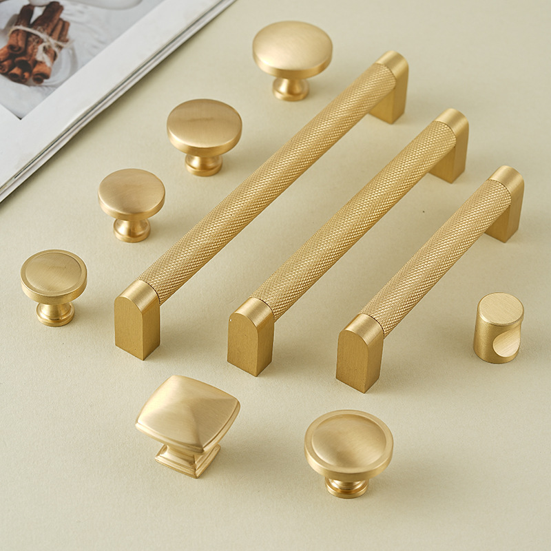 الراقية توالت النحاس مقبض ضوء  - مراجعة Furniture Hardware High End وسعره