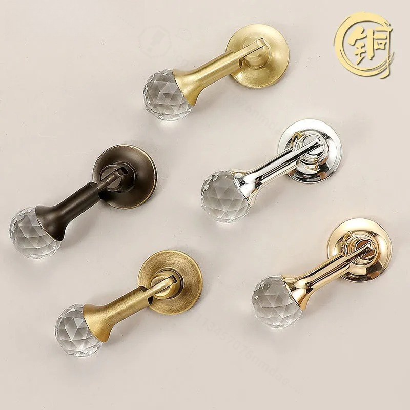 مقبض باب خزانة كريستالي فاخر ع - مراجعة Furniture Hardware High End وسعره
